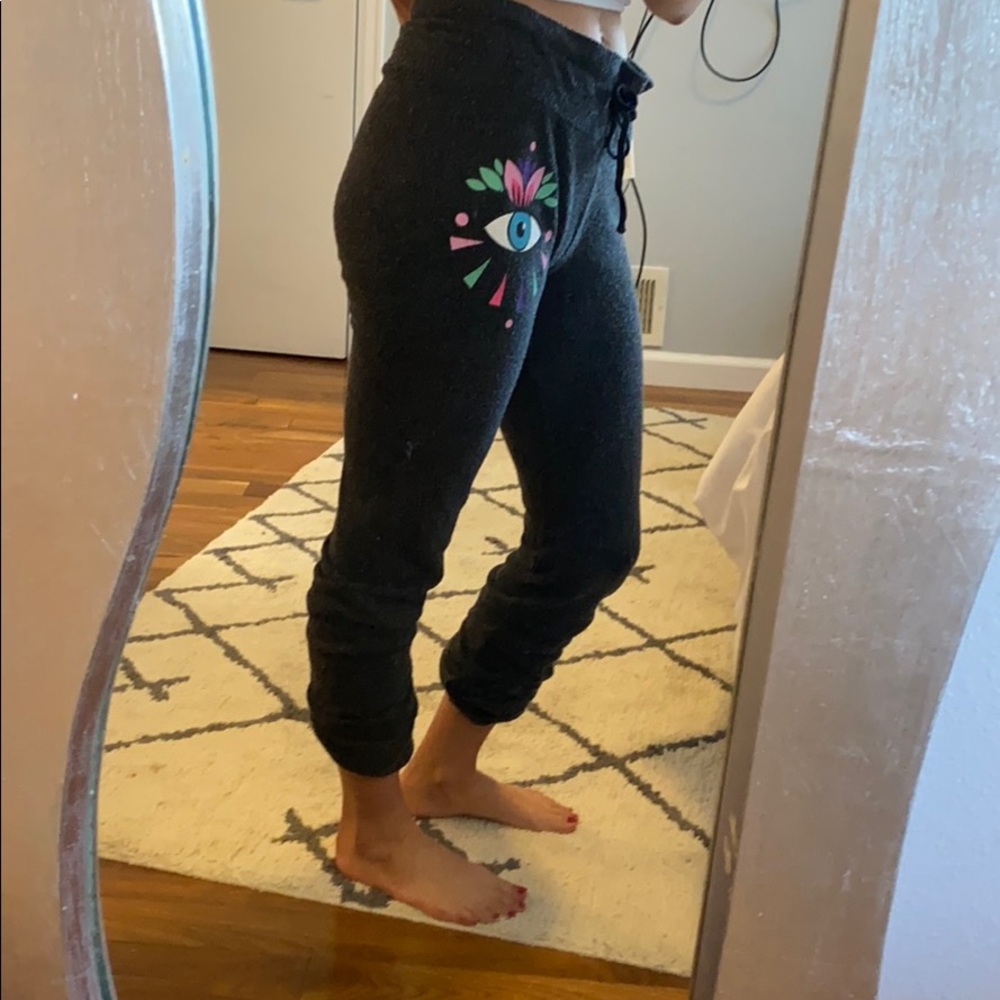 wildfox drawstring sweatpants / joggers